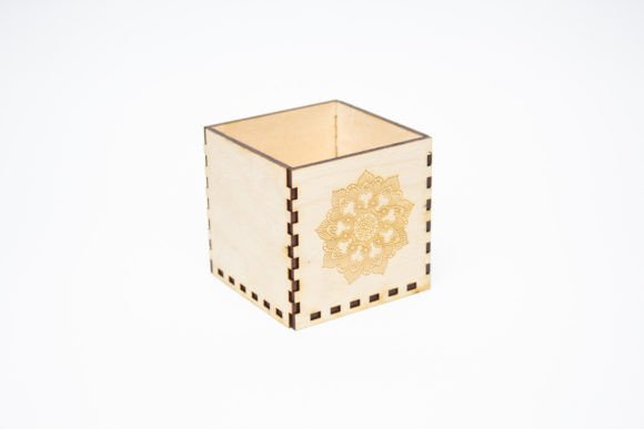 3D SVG Candle Holder - Mandala for Home Décor Projects