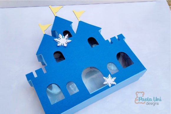 Castle Box 3D SVG - Fantasy And Fairy Tales