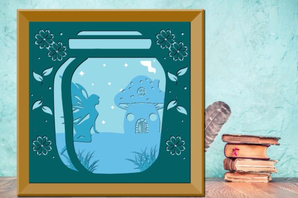 Fairy 3D Shadow Box: A Versatile Graphic Design Asset for Modern Branding
