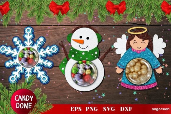 Paper Ornament SVG: 3D Christmas Design