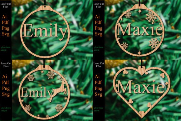 PERSONALISED Christmas Tree Decoration